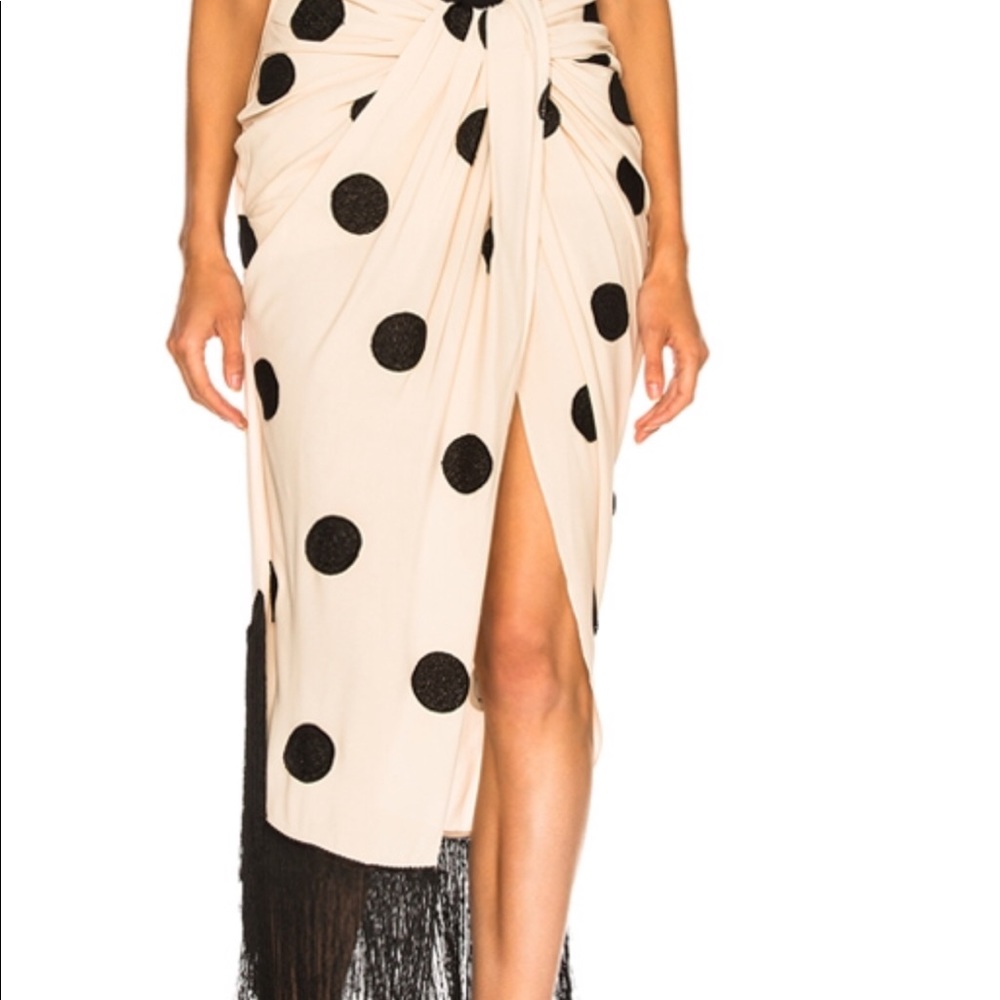 JACQUEMUS Polka Dotted Skirt